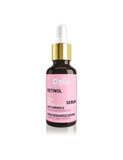 Сыворотка против морщин для лица, шеи и декольте на ночь 30мл Delia Cosmetics RETINOL — фото 2