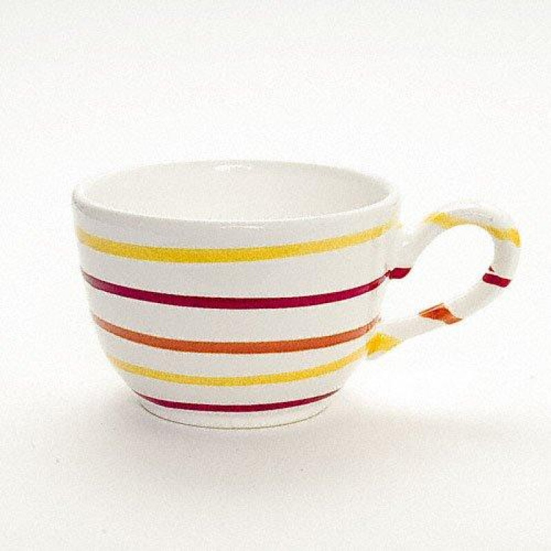 

Кофейная чашка Landlust Gourmet 0,2 л Gmundner Keramik, белый/желтый/красный