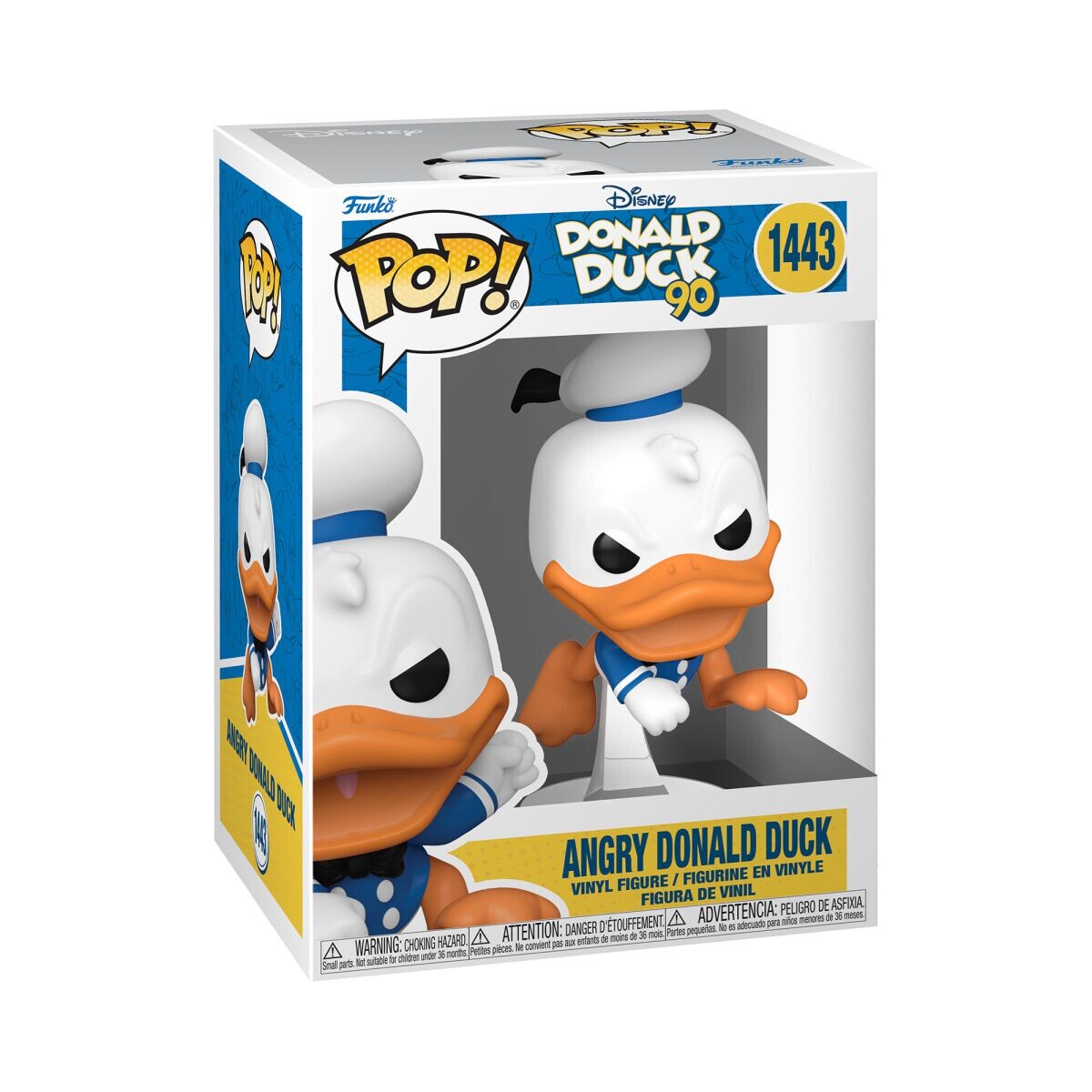 

Виниловая фигурка 90th Anniversary - Angry Donald Duck Vinyl Figur 1443 от Micky Maus