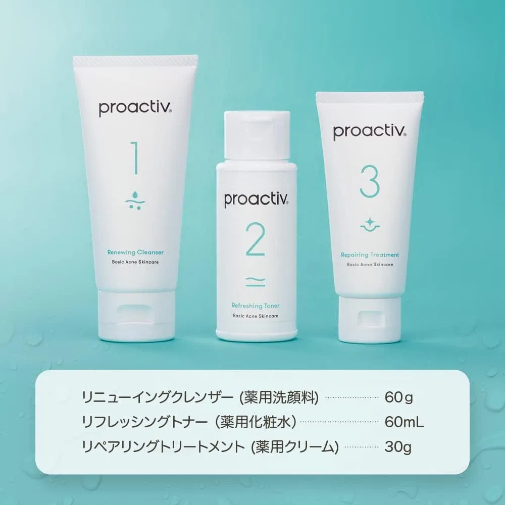 Набор для ухода за кожей Proactiv 5 предметов: очищающее средство 120 г, тоник 120 мл, крем 60 г, маски 10 шт., крем для пятен 15 г — фото 3