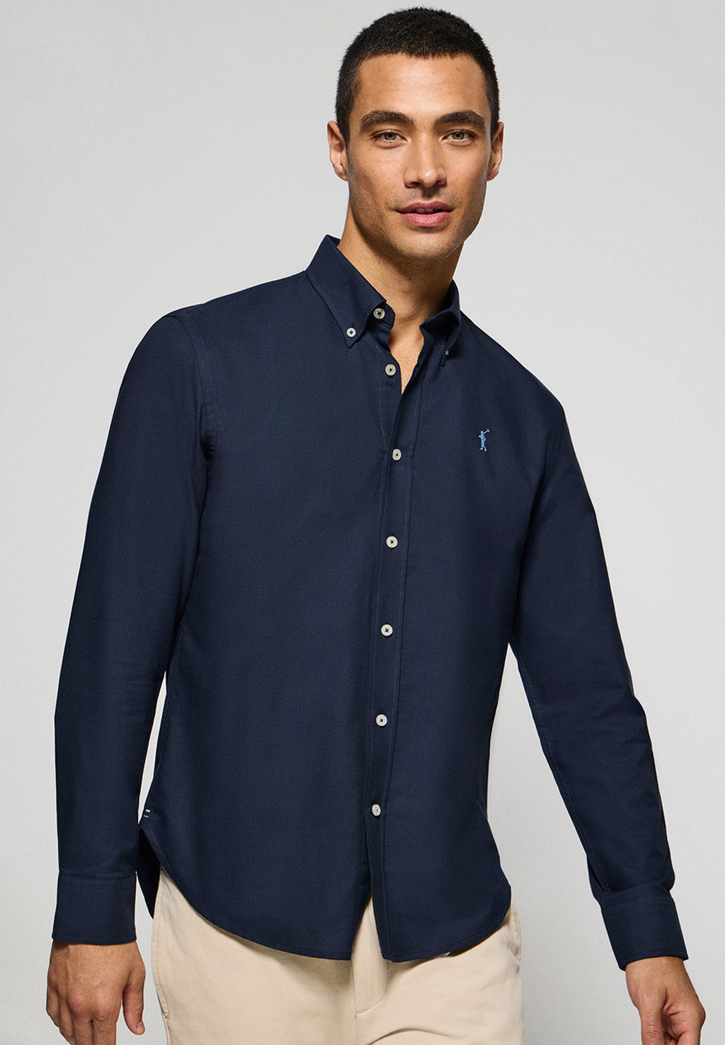 

Рубашка LONG SLEEVE REGULAR FIT OXFORD RIGBY Polo Club, синий