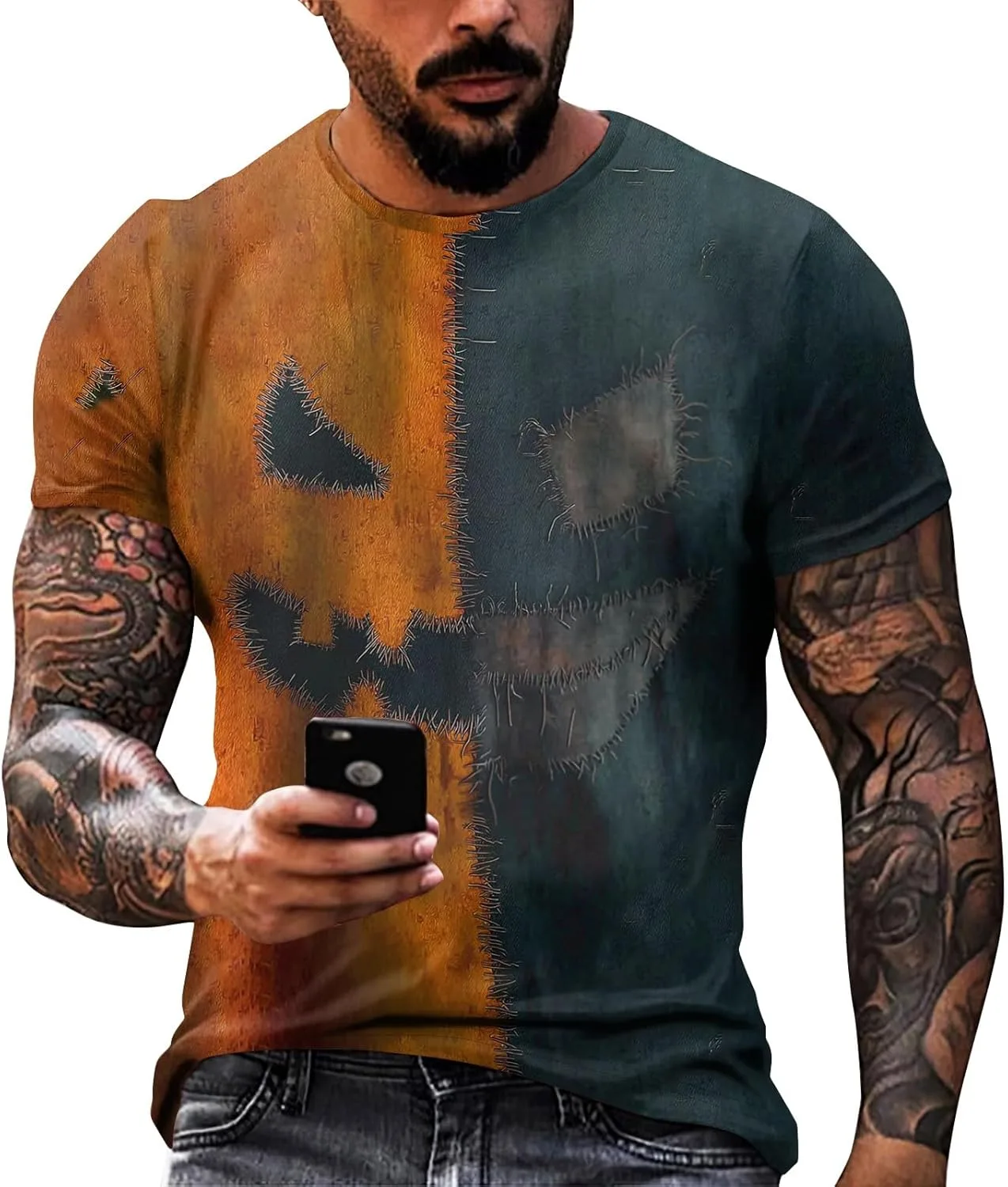 

Мужская футболка с принтом Kvsozwuty