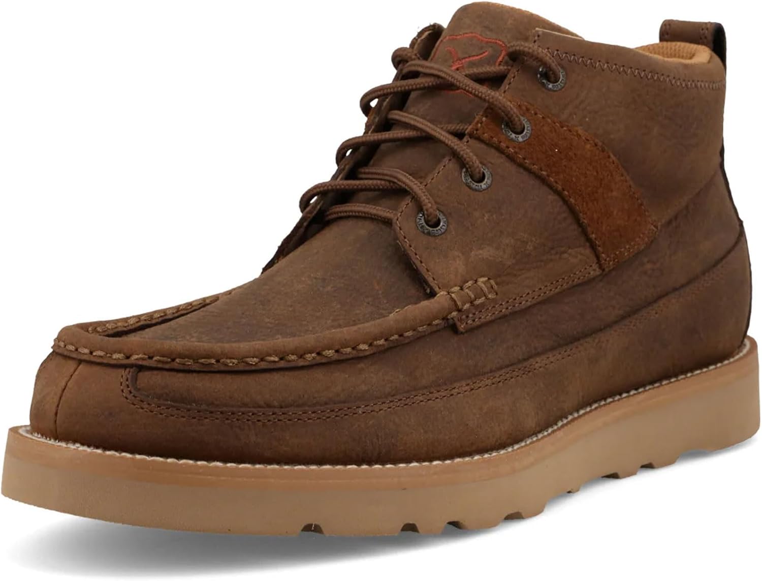 

Ботинки Twisted X Men's с 10 см клиновидной подошвой, сшиты с передним носком-мокасином, коричневый