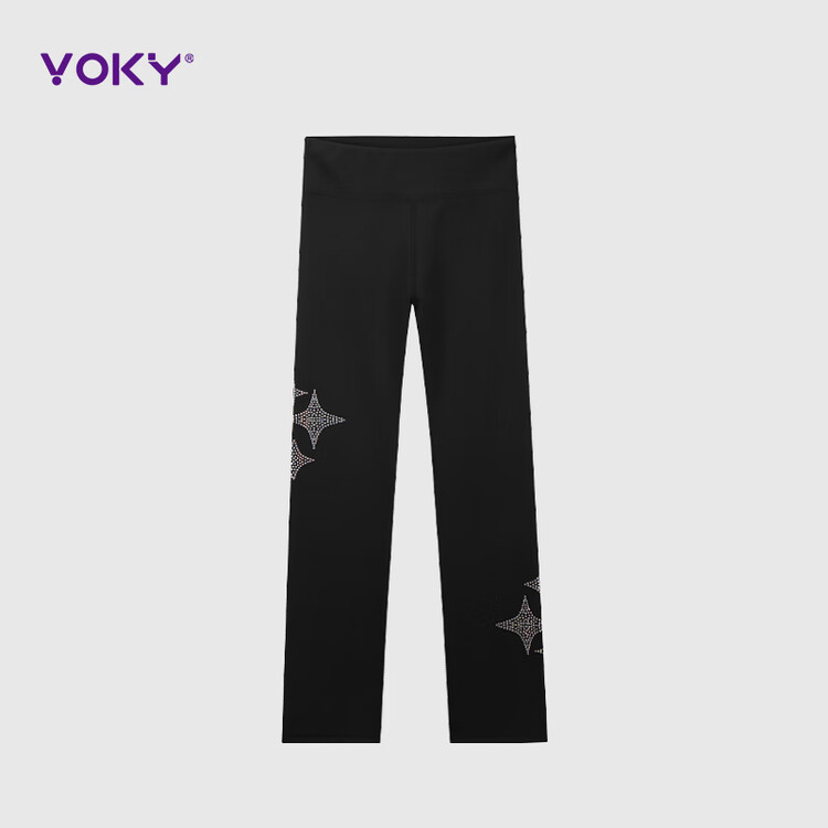 

HEAD VOKY Костюм для фигурного катания, профессиональный тренировочный, детский, для экзаменов, для мальчиков и девочек, комплект на все сезоны, черный (брюки), размер L (рост 150-160 см)