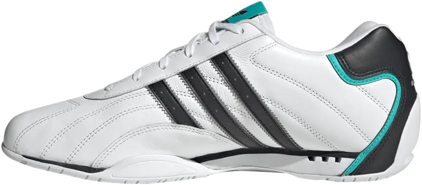 Мужские кроссовки Adidas Adiracer Hi Mapf1 Team с шнуровкой для повседневной носки - белые, белый — фото 3