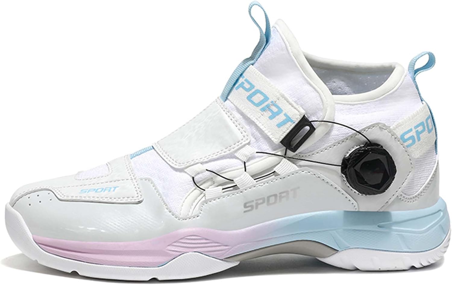 

Мужские и женские дышащие бадминтонные кроссовки, модная спортивная обувь, ретро минималистичные классические мужские спортивные кроссовки, повседневная обувь Generic, синий/розовый