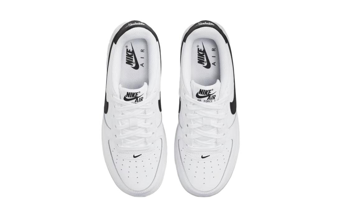 Nike Air Force 1 GS 'Белый Черный' — фото 4