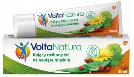 

Voltanatura, Гель от синяков, мышц, боли в спине, 50 мл Inna marka