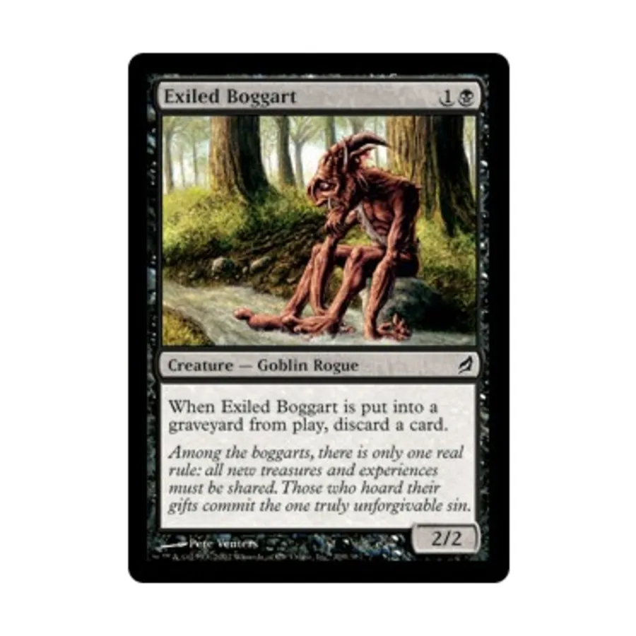 

CCG Изгнанный Боггарт (клавиша C), MTG - Lorwyn
