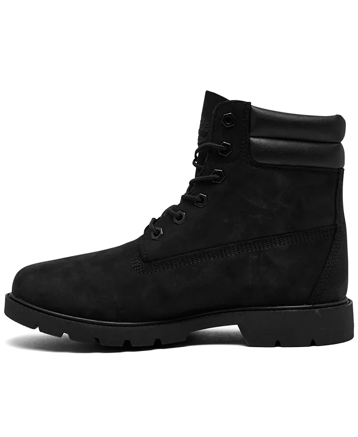 Женские ботинки Linden Woods 6-Inch Lace-Up Waterproof от Finish Line Timberland, черный — фото 3