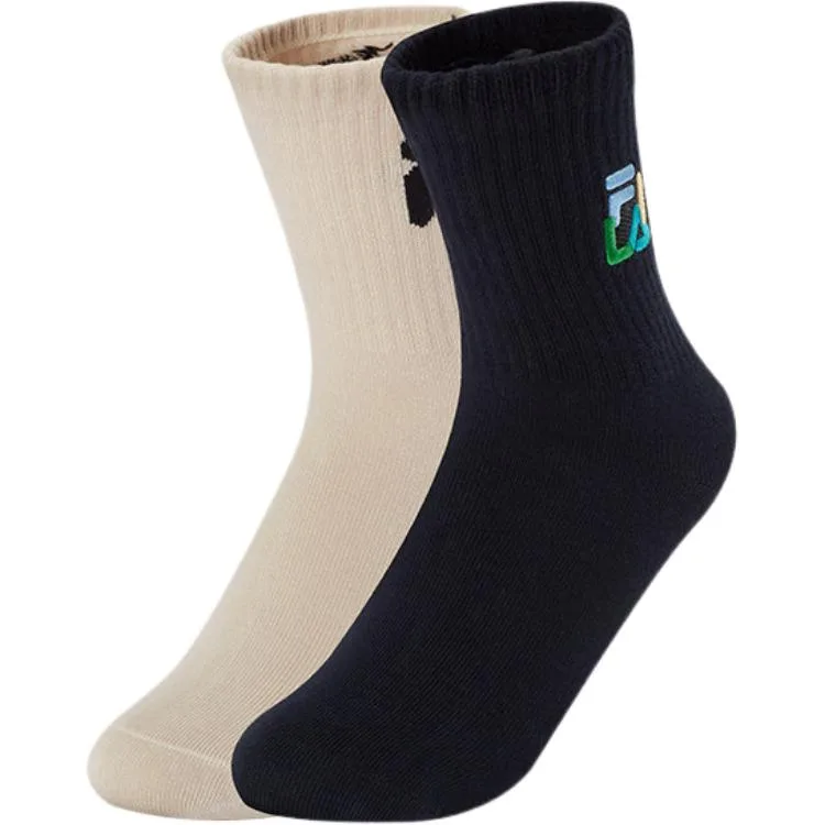 Носки Moderate FILA KIDS, 2 Pack (Legend Blue+Light Khaki)