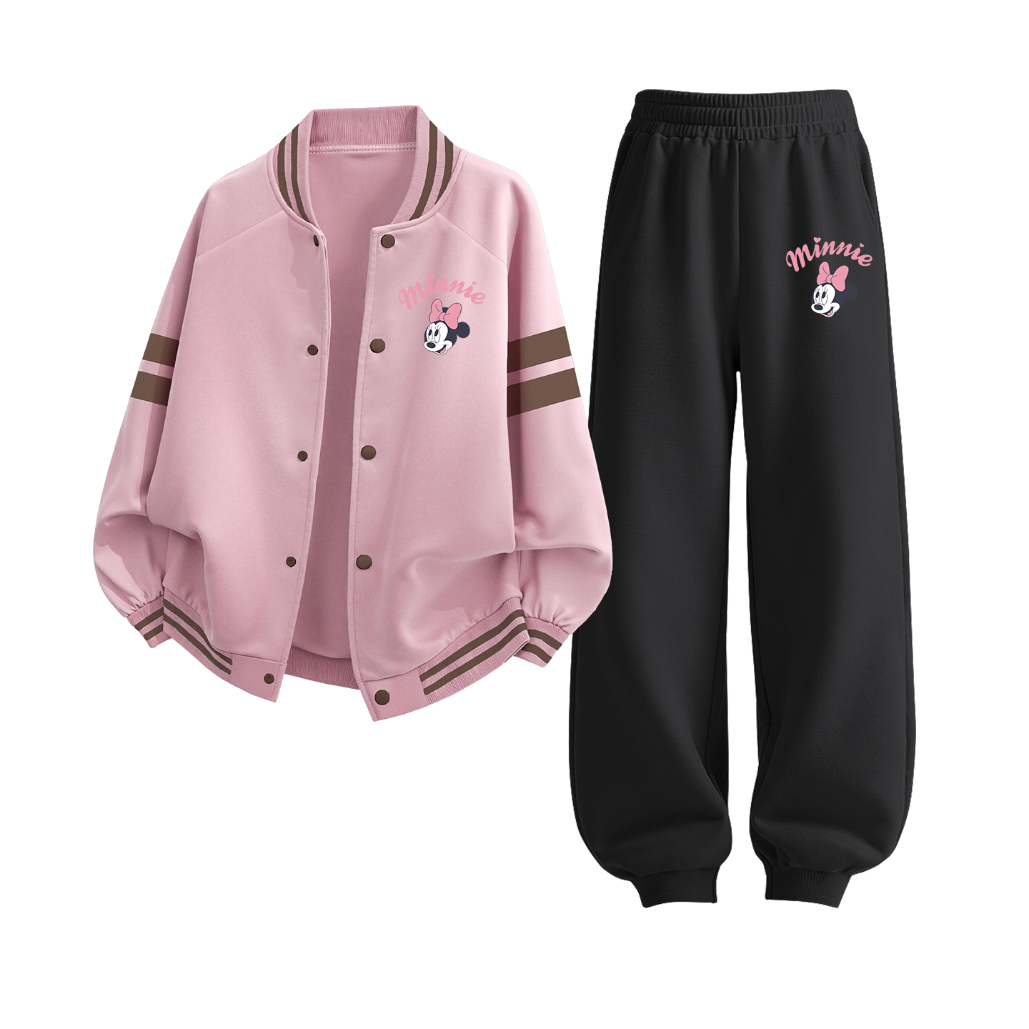 

Детская повседневная спортивная одежда Disney, черный