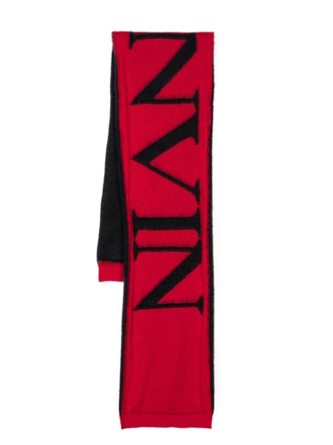 

Lanvin шарф вязки интарсия, красный