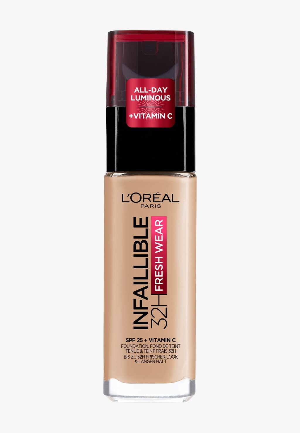 

Тональный крем Infaillible 32H Fresh Wear Make-Up L'Oréal Paris, цвет 125 natural rose