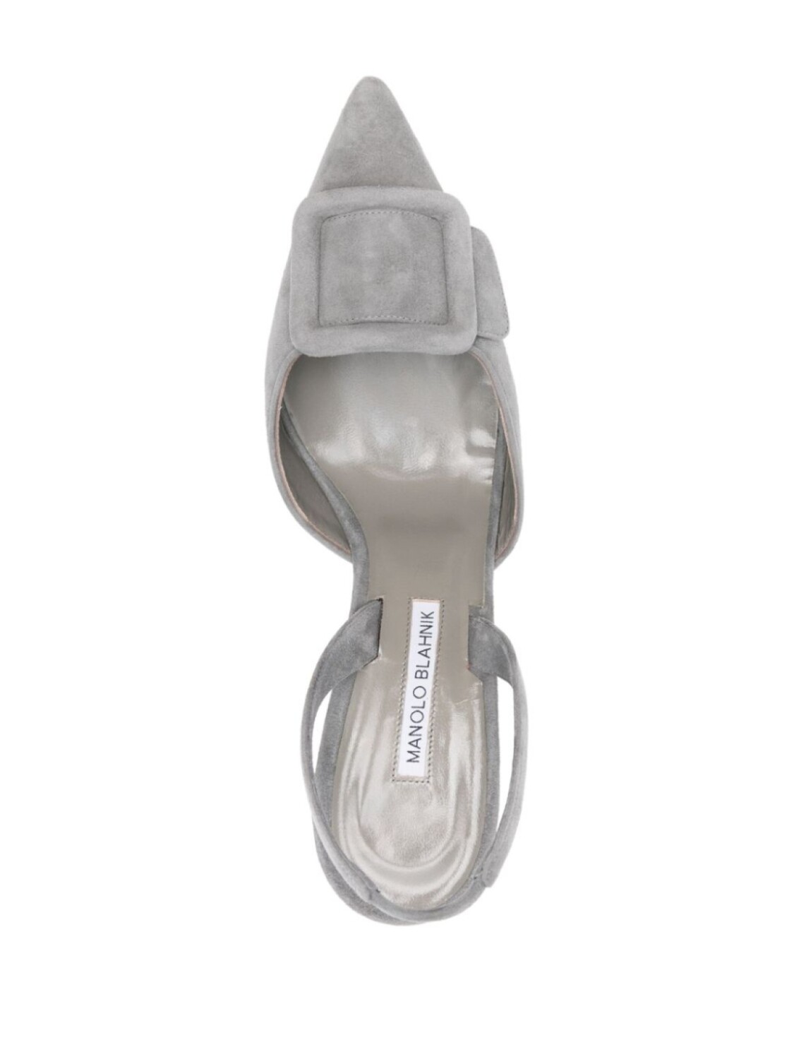 

70-мм туфли Maysale Manolo Blahnik, серый