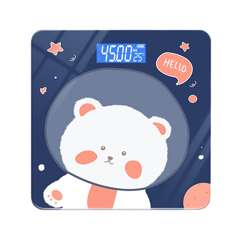 

Весы для измерения веса тела ZHIYILIANGPIN, Space Bear