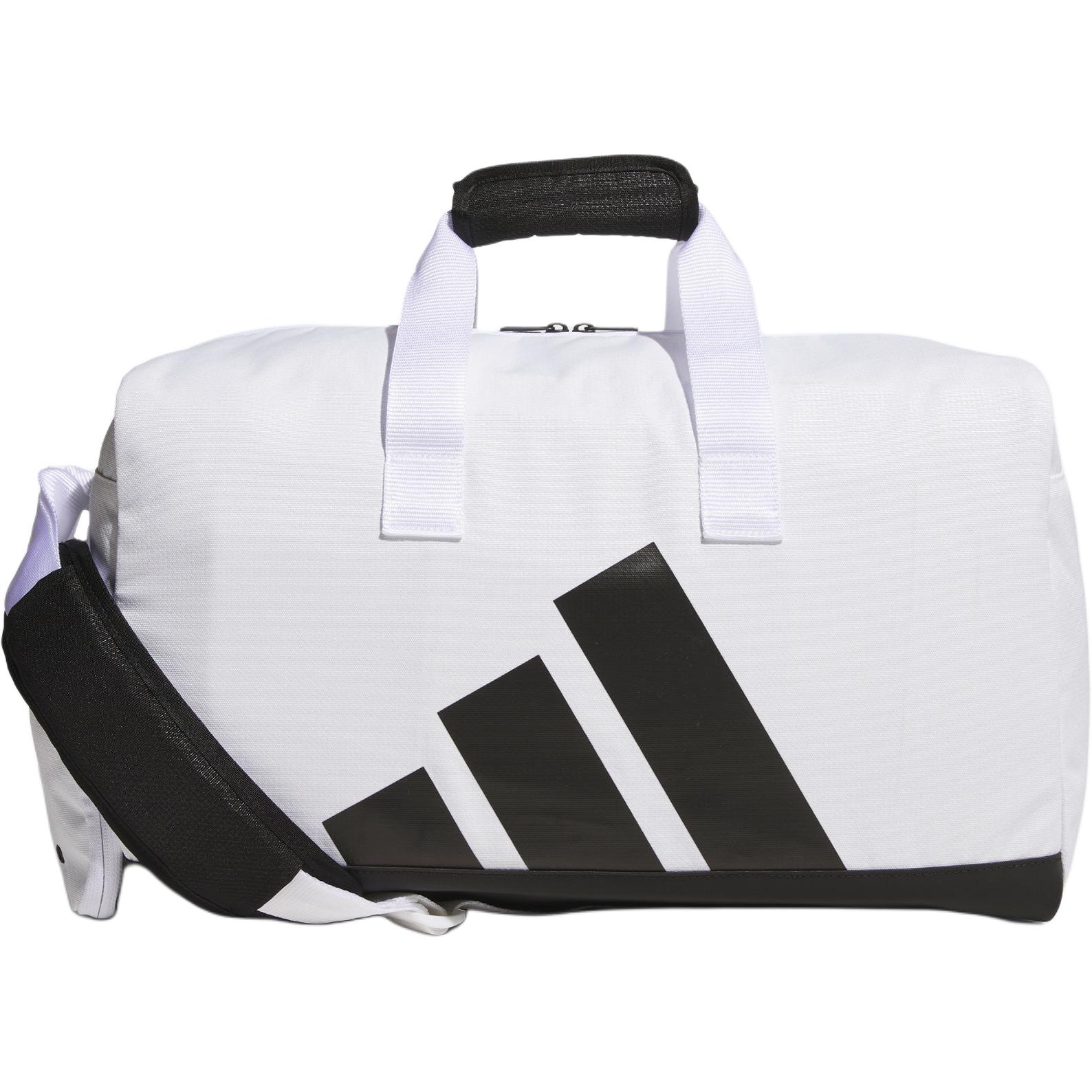 

Adidas 37,3-литровая полиэстеровая дорожная сумка унисекс белая, White