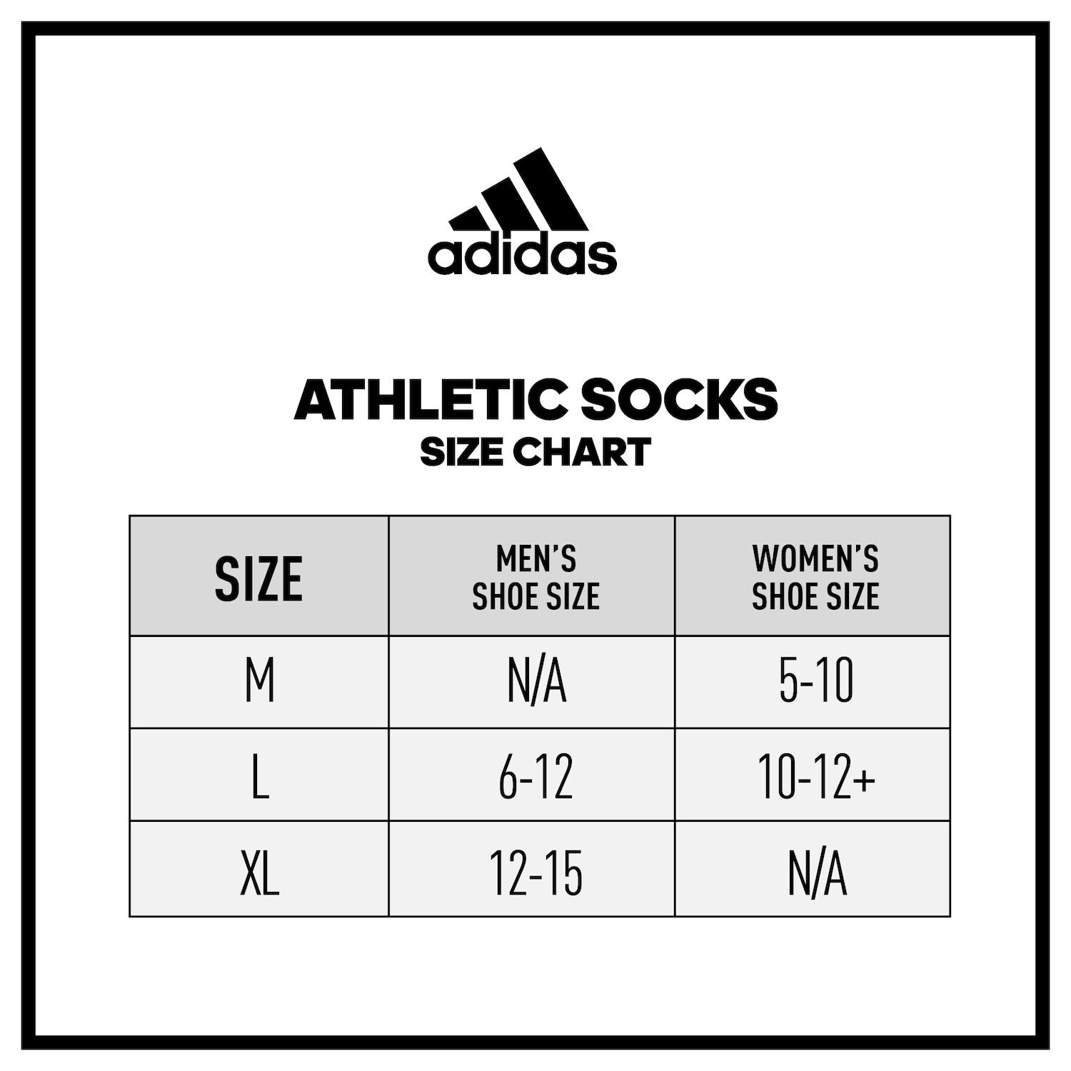 Женские низкие носки adidas Athletic (6 шт.) adidas, черный — фото 4