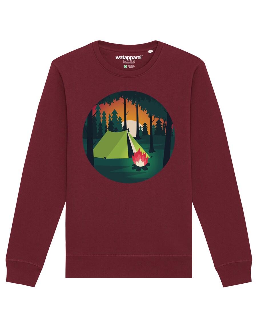 

Свитер Watapparel Sweatshirt Zelten, бордо