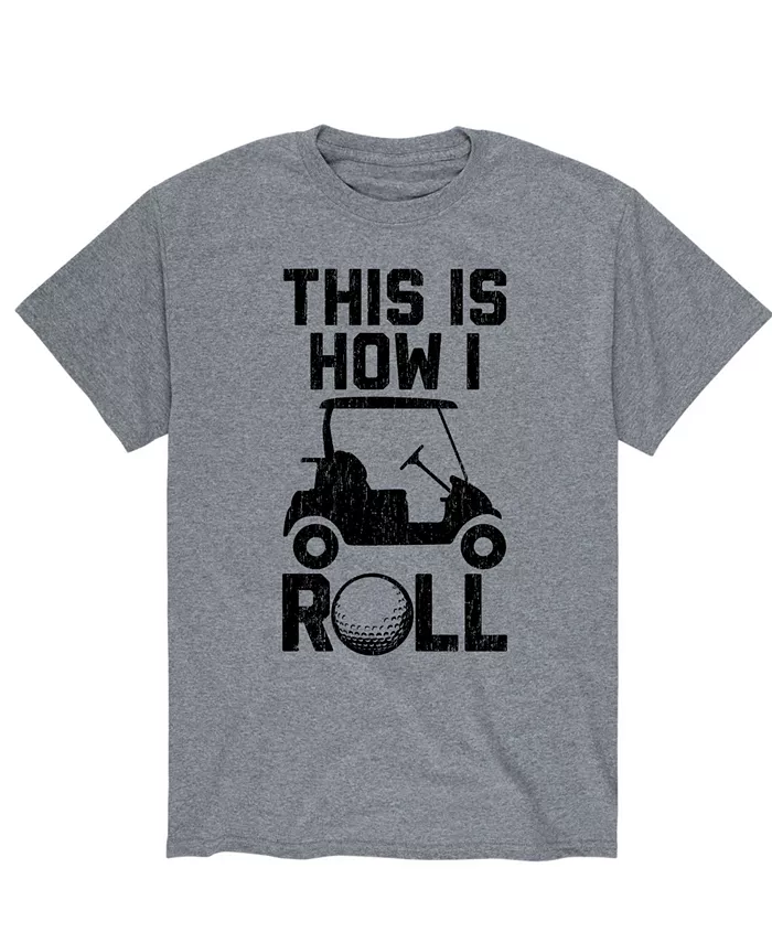 

Мужская футболка с коротким рукавом This Is How I Roll AIRWAVES, серый