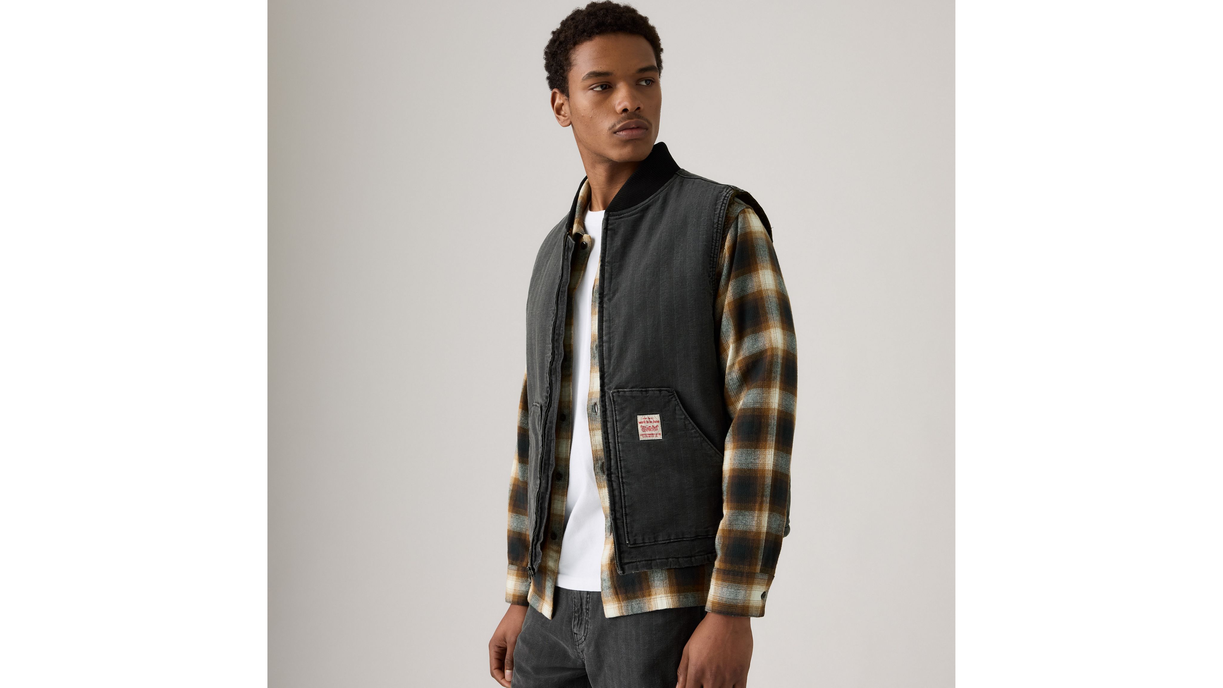 

Жилет Сансом Levi's, Double Duty T - Black