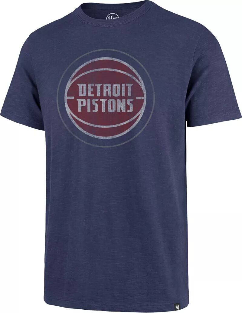 

Мужская синяя футболка Premier '47 Detroit Pistons