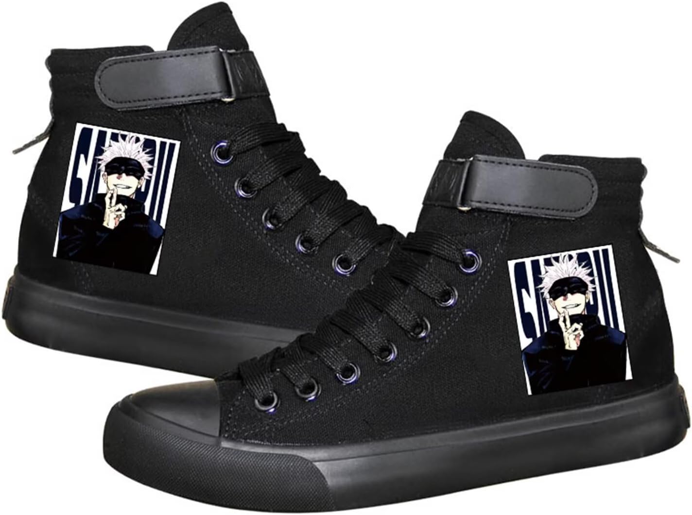 

Кеды Gojo Satoru Cosplay Harajuku Acefast Inc, черный