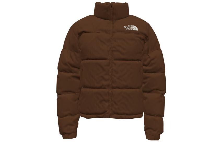 

Пуховик унисекс THE NORTH FACE, цвет red-brown