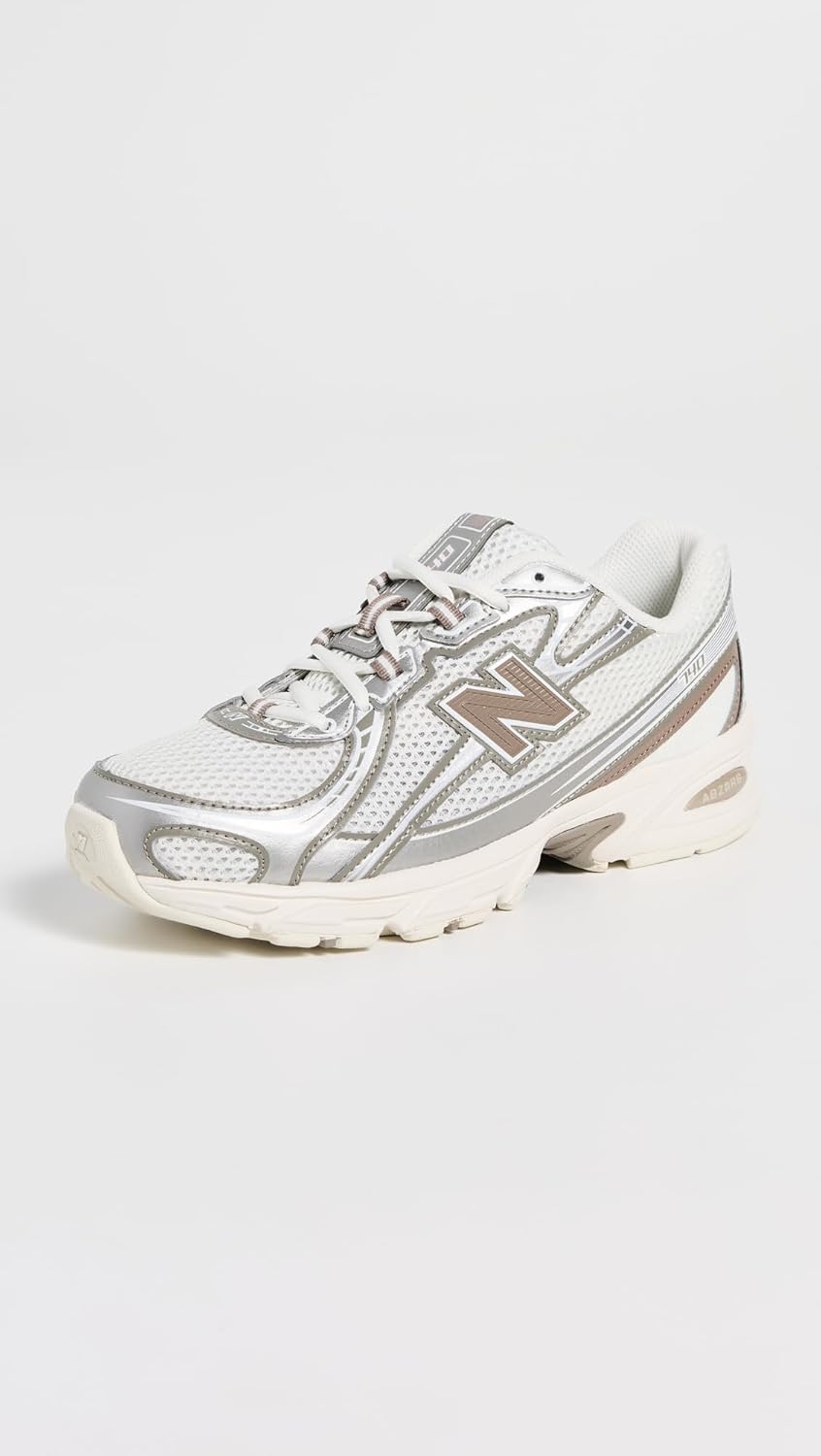 Мужские кроссовки New Balance 740, белый/коричневый — фото 2