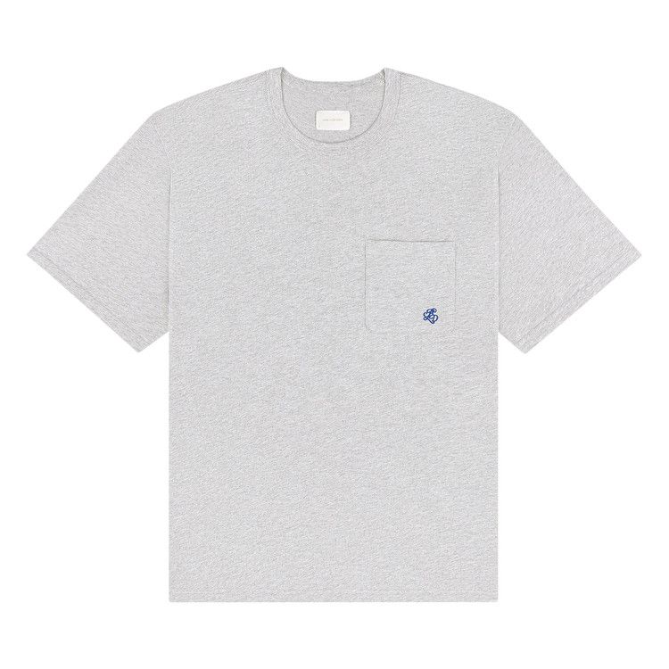 

Футболка Aimé Leon Dore Monogram Pocket Tee, Silver Mix
