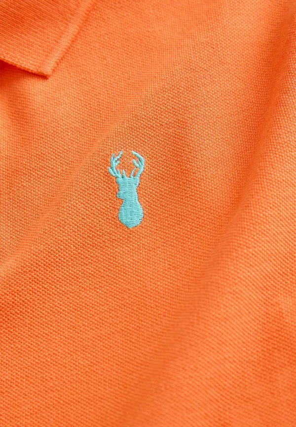 Рубашка-Поло с коротким рукавом стандартного кроя Next, Orange — фото 3