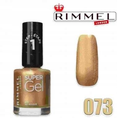 

Лак для ногтей Rimmel Super Gel 12 мл 073 бужи