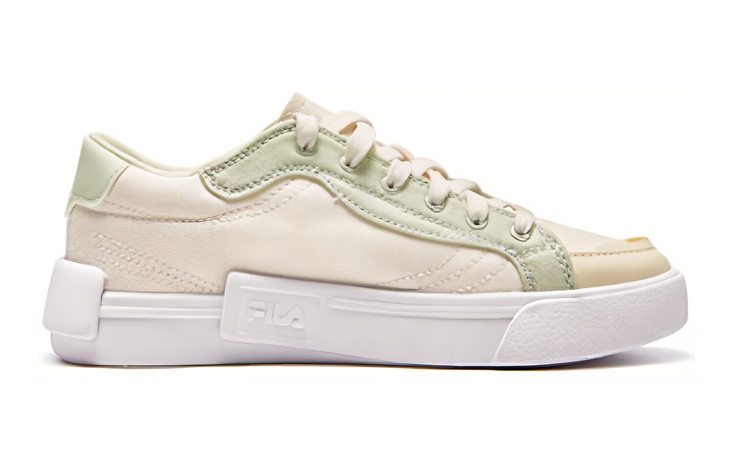 Детские парусиновые туфли Детские низкие Fila Kids, белый — фото 2