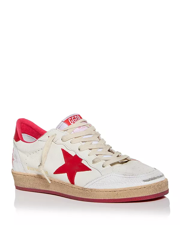 

Унисекс низкие кроссовки Ballstar Golden Goose, белый