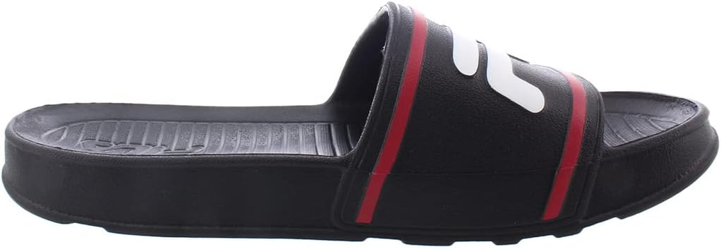 Детские сандалии Fila Sleek Slide StSlide, белый/черный/красный — фото 2
