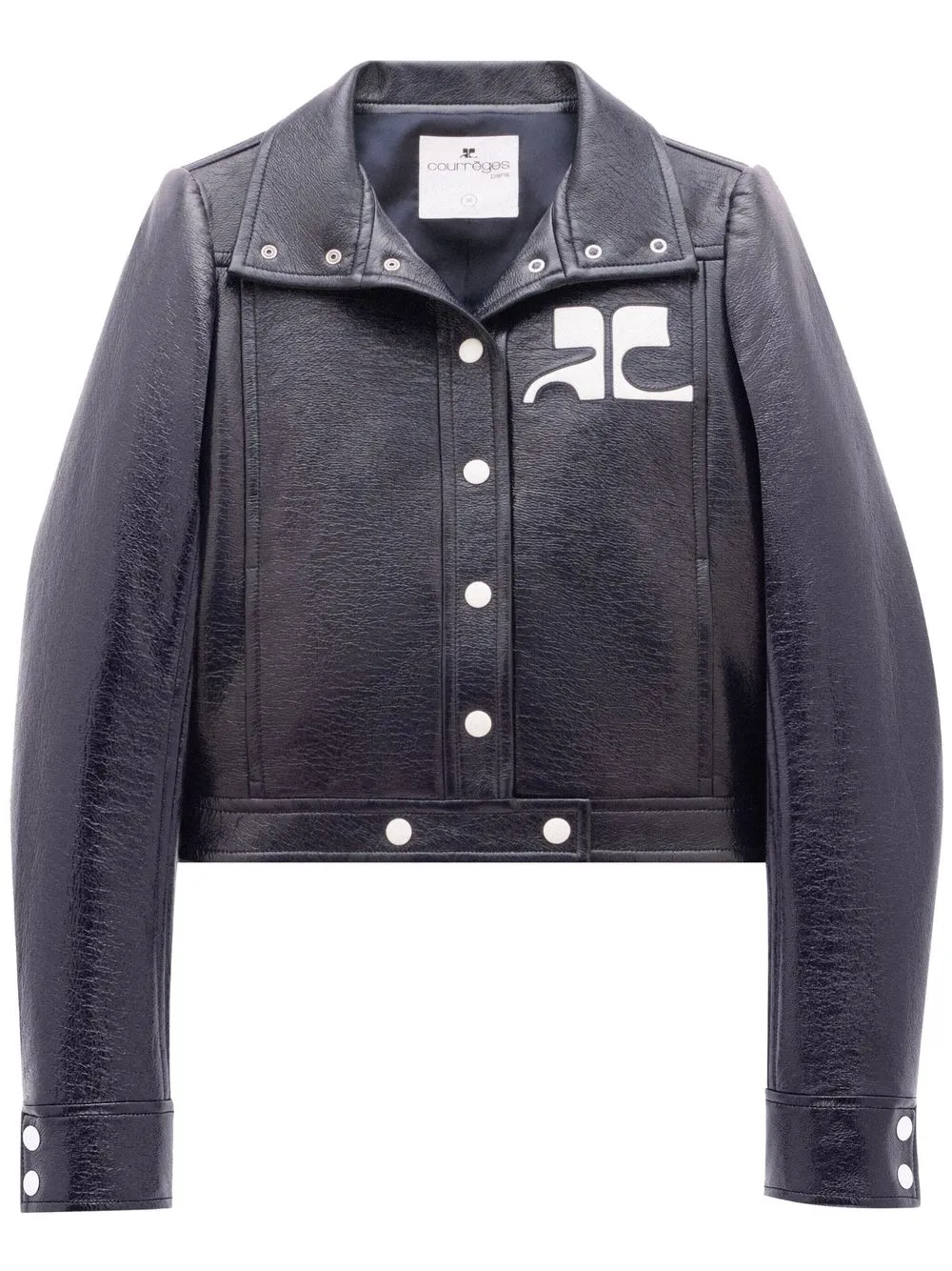 

Виниловая куртка Reedition Courrèges, синий