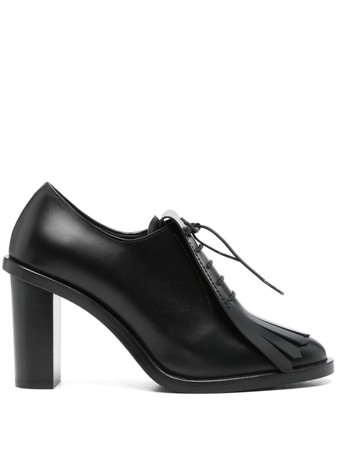 

Туфли-лодочки с бахромой 95 мм Max Mara, черный