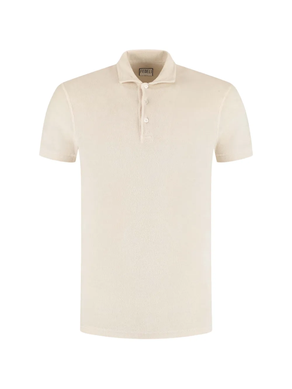 

Рубашка поло на пуговицах Fedeli, бежевый