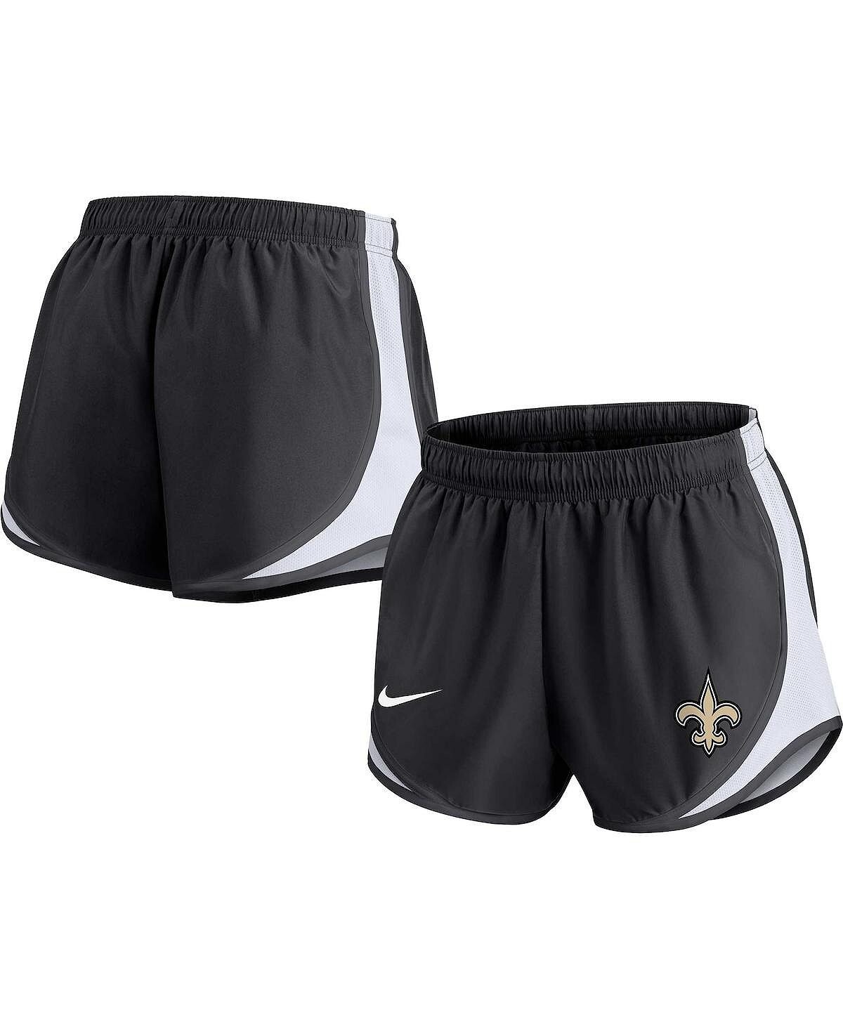 

Женские черные шорты Tempo больших размеров New Orleans Saints Nike, черный