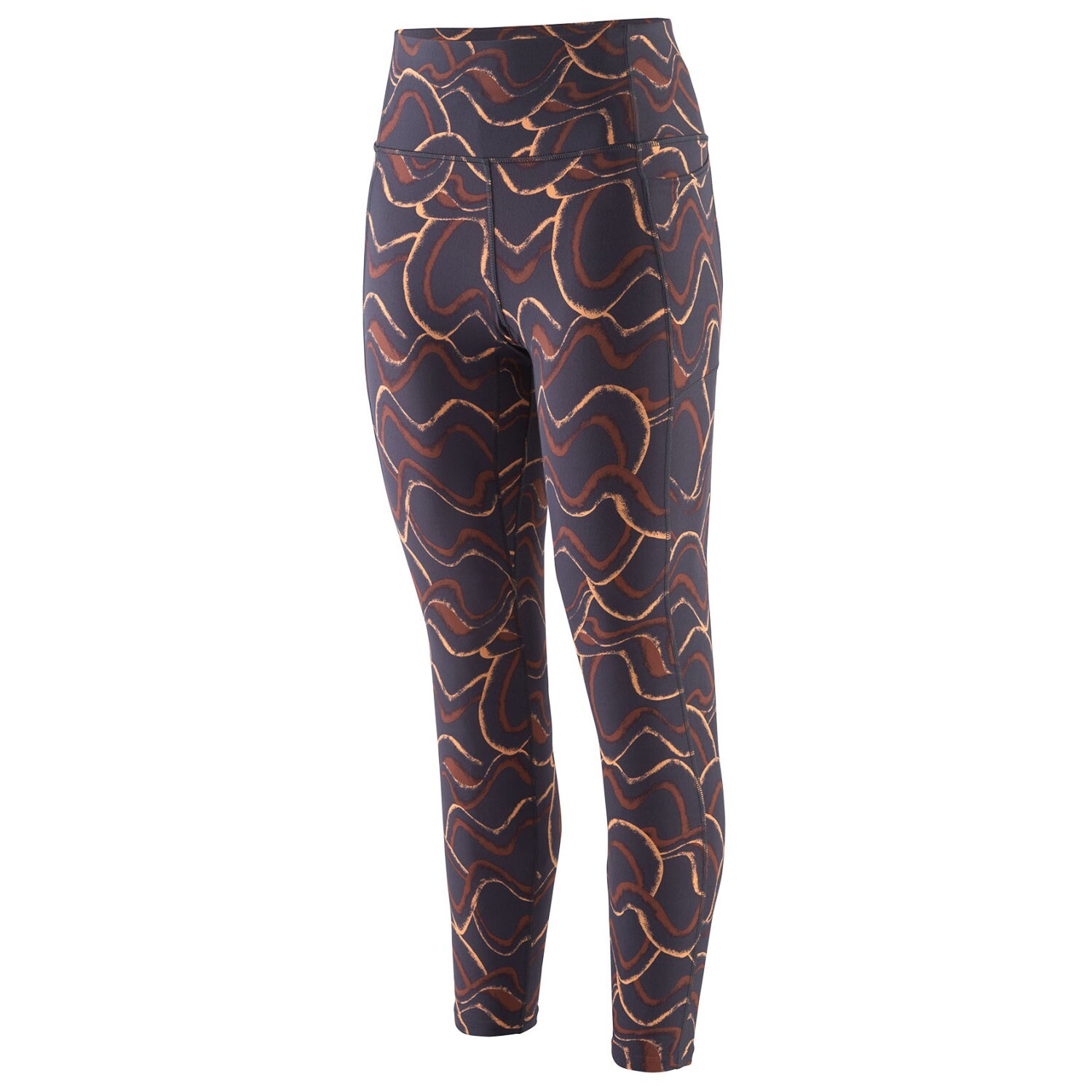 

Леггинсы Patagonia Maipo 7/8 Stash Tights, цвет Currents: Smolder Blue