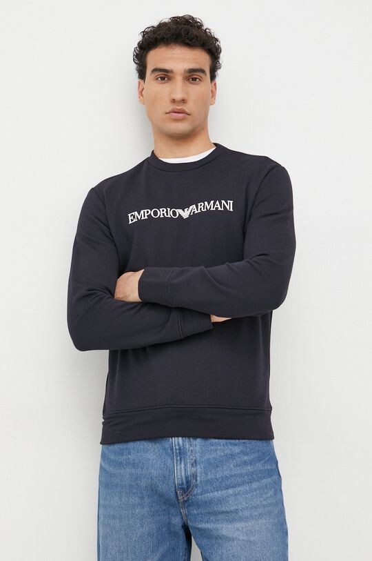 

Толстовка Emporio Armani, темно-синий