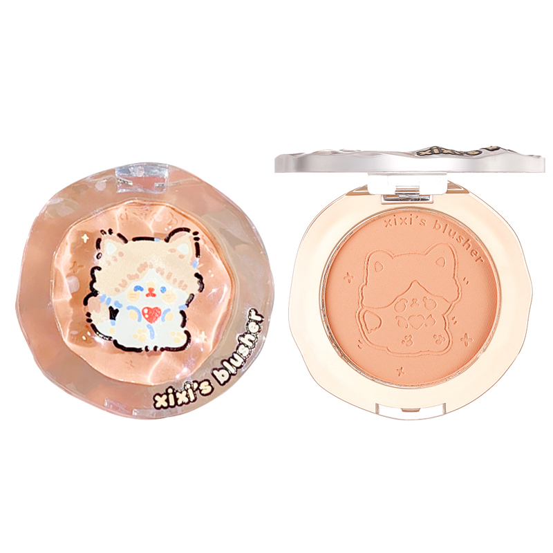 

Doll Baby Atmosphere Blush легко растушевывается, выравнивает тон кожи, осветляет XIXI