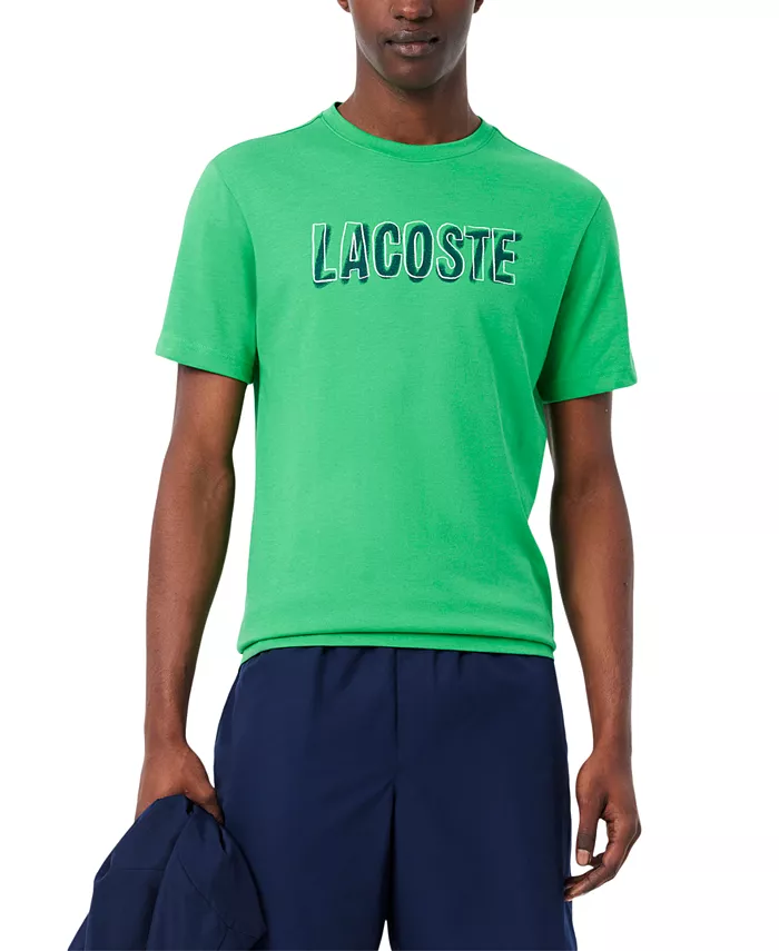 

Мужская футболка Regular-Fit с логотипом Lacoste, зеленый