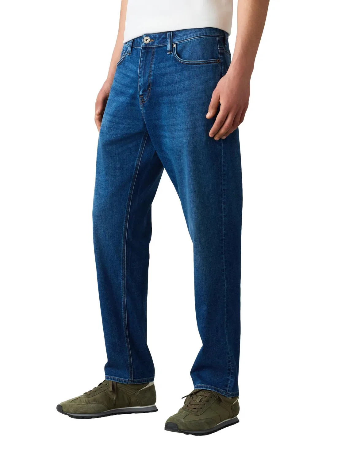 Джинсы облегающего кроя 'Motionflex' Next, Blue Denim — фото 3