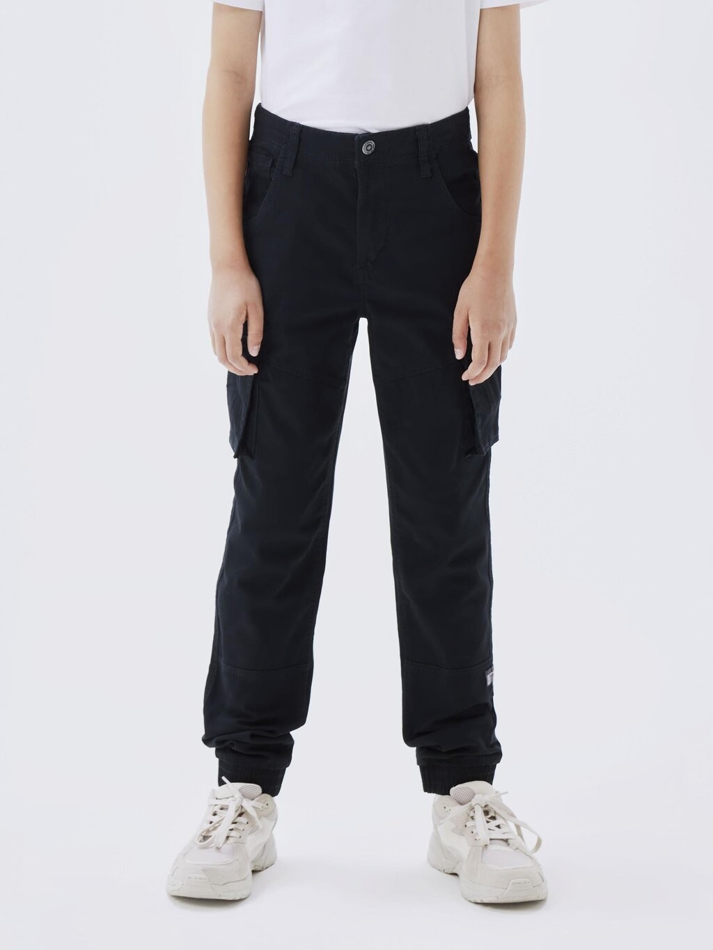 

Брюки карго NKMRYAN CARGO R TWI PANT 2222-BA Name it, цвет black