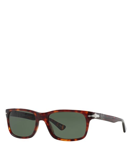 

Прямоугольные солнцезащитные очки, 58 мм Persol, цвет Brown
