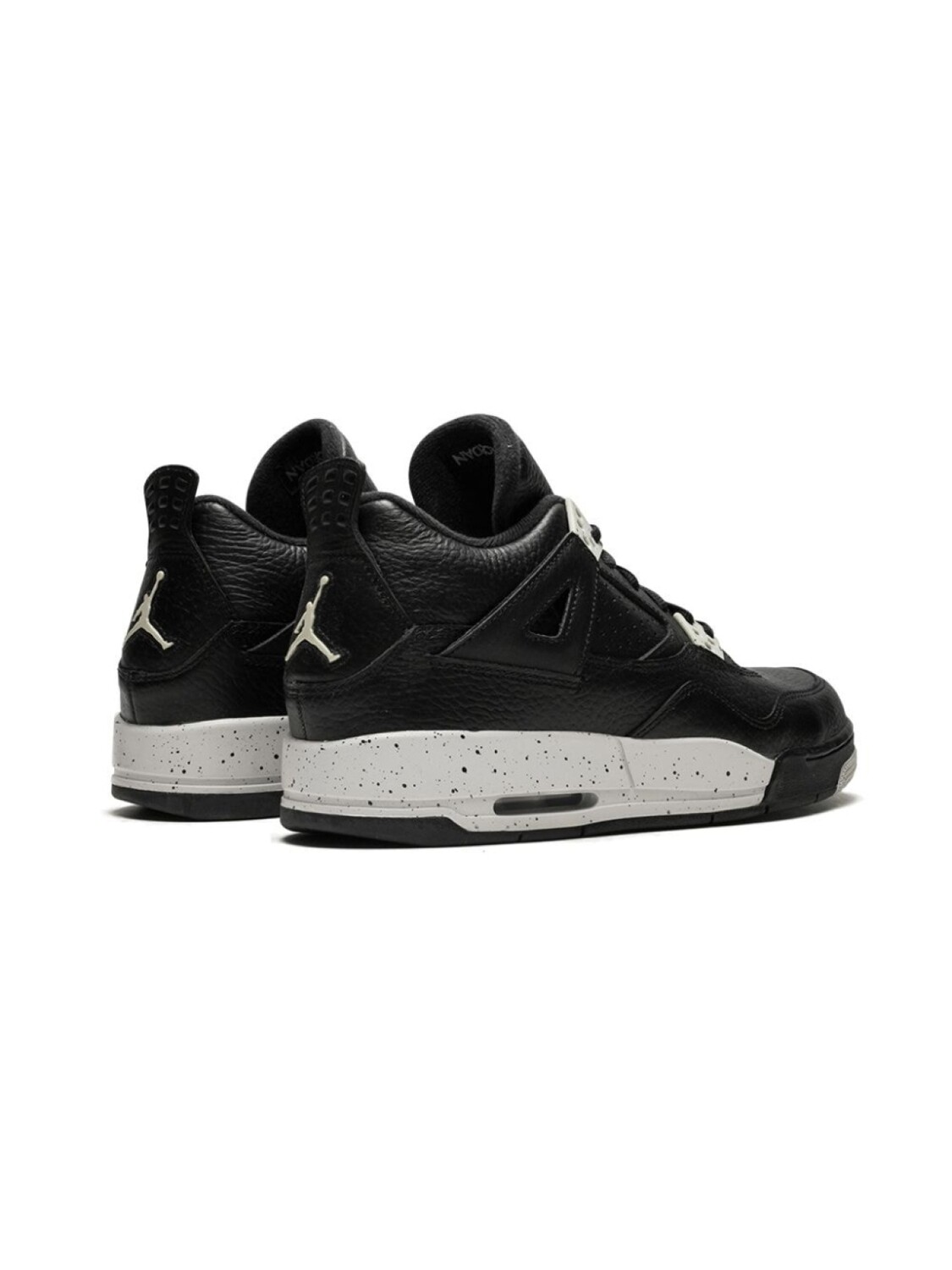 Jordan кроссовки Air Jordan  4 Retro, черный — фото 3