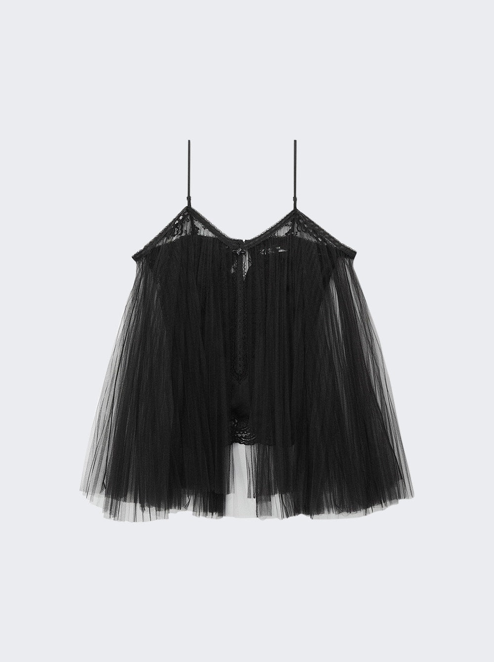 

Туника с накидкой alexanderwang, черный