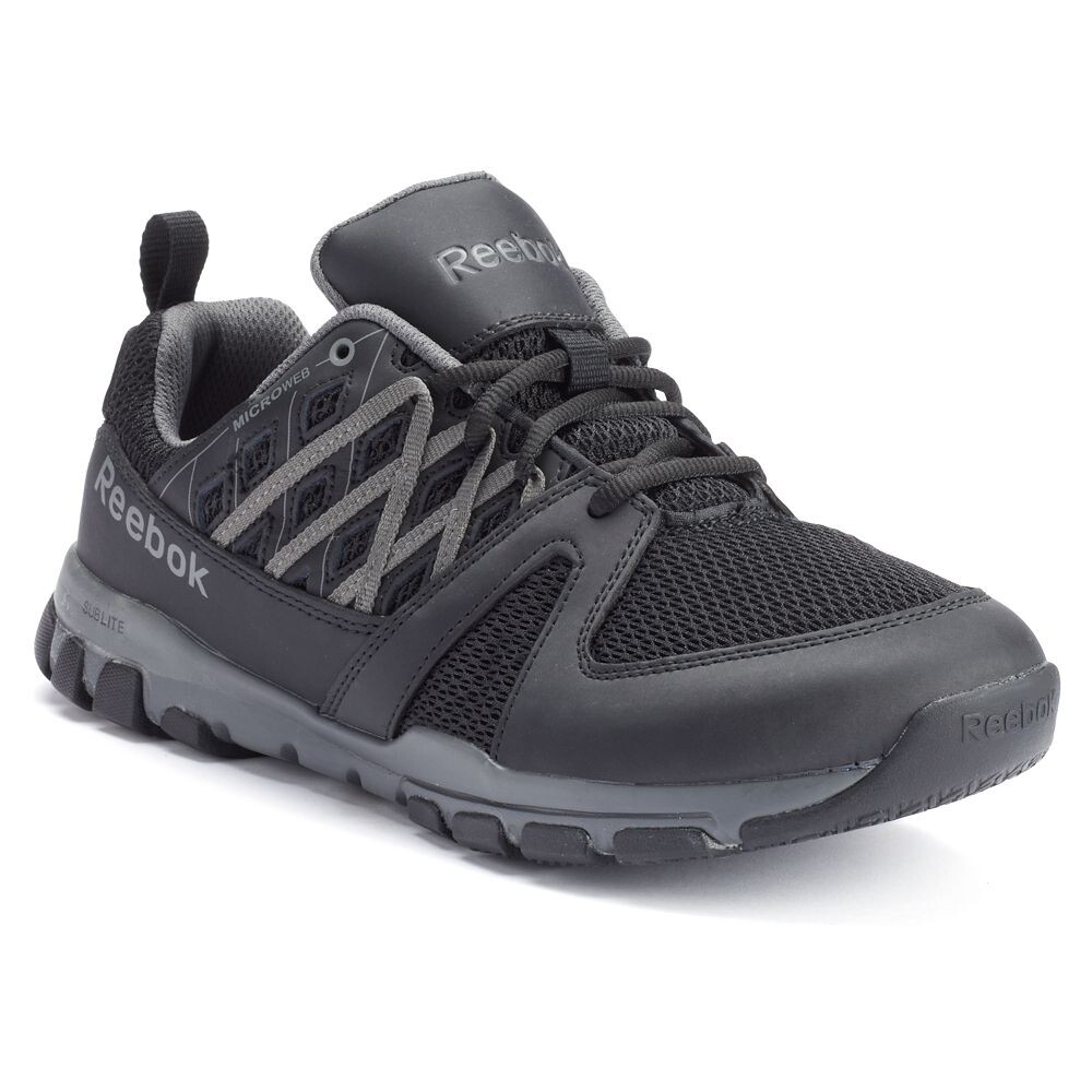 

Мужские кроссовки Reebok Work Sublite Work, цвет Black Gray