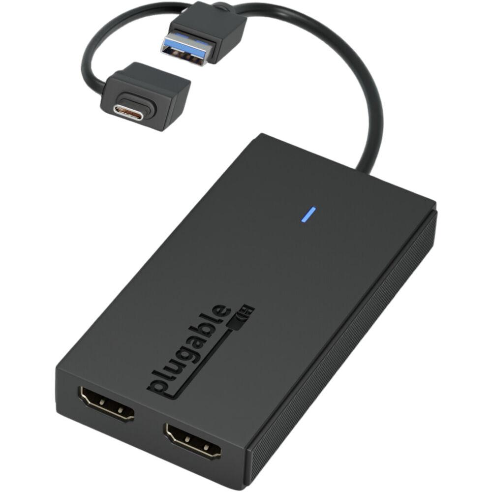 

Plugable USB Type-C & Type-A to HDMI Adapter UGA-HDMI-2S